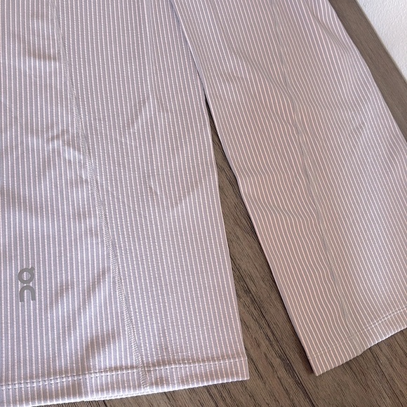 NWT [On Running] All-Day Ribbed Flare Legging Pants, Orchid Lilac, Women's Sz S - Picture 6 of 14